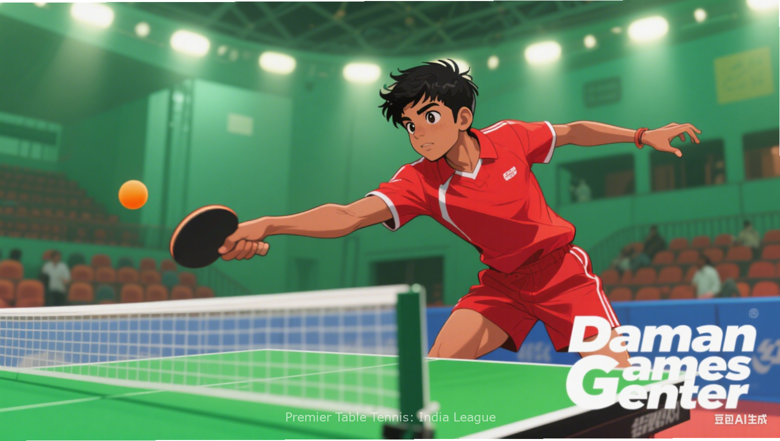 Premier Table Tennis: India League trophy presentation